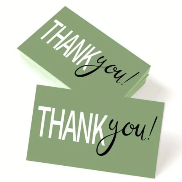 550 Pc Thank You Cards & Stickers - Picture 5 of 8